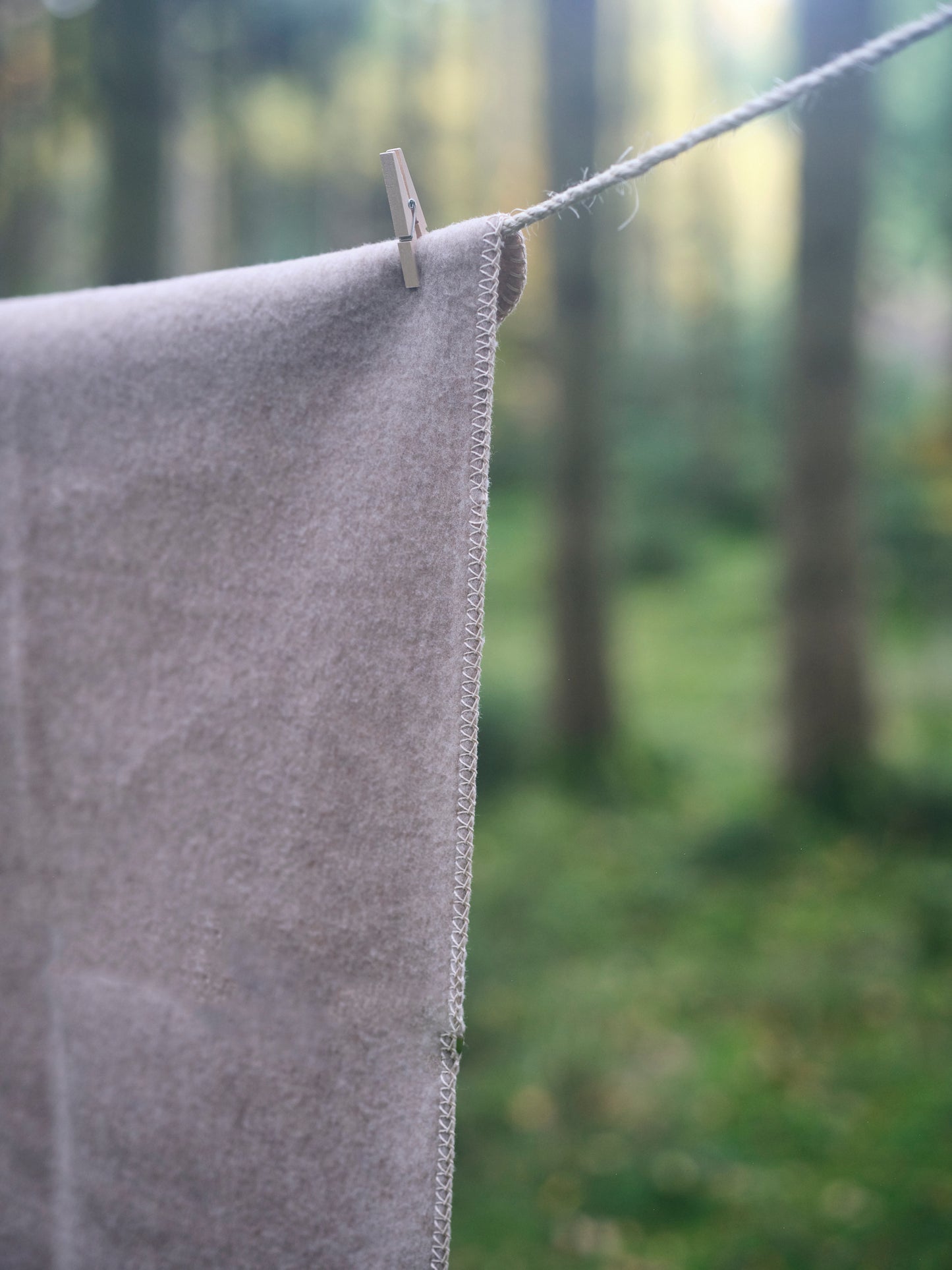 Merino Kinderwolldecke Beige
