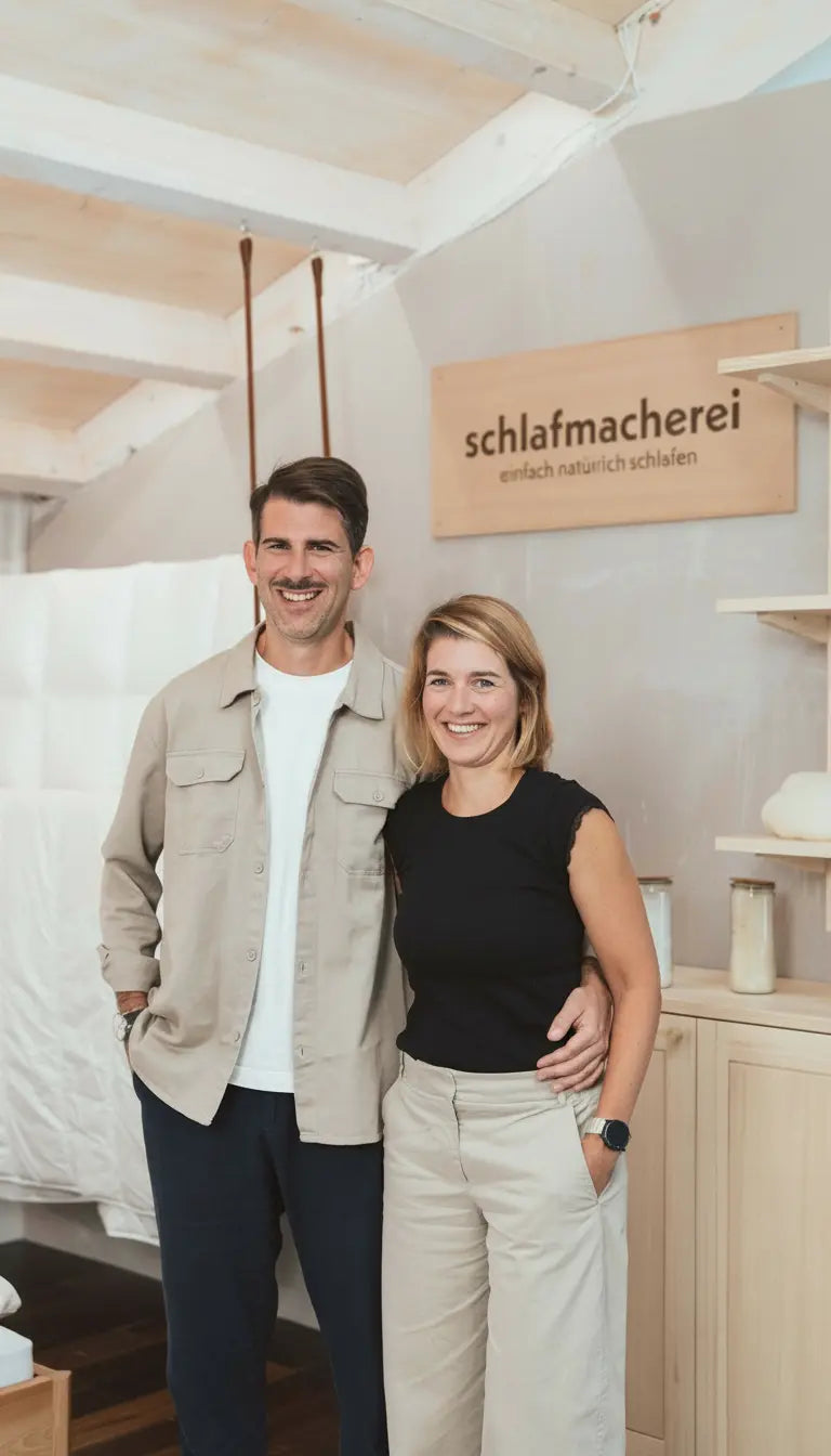 Andi und Melanie von der schlafmacherei